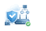 Prüfung von Netzwerk, Firewall und IT-Sicherheit in einer Arztpraxis